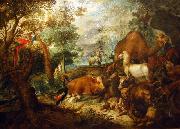 Roelant Savery Noah's Ark. oil painting artist